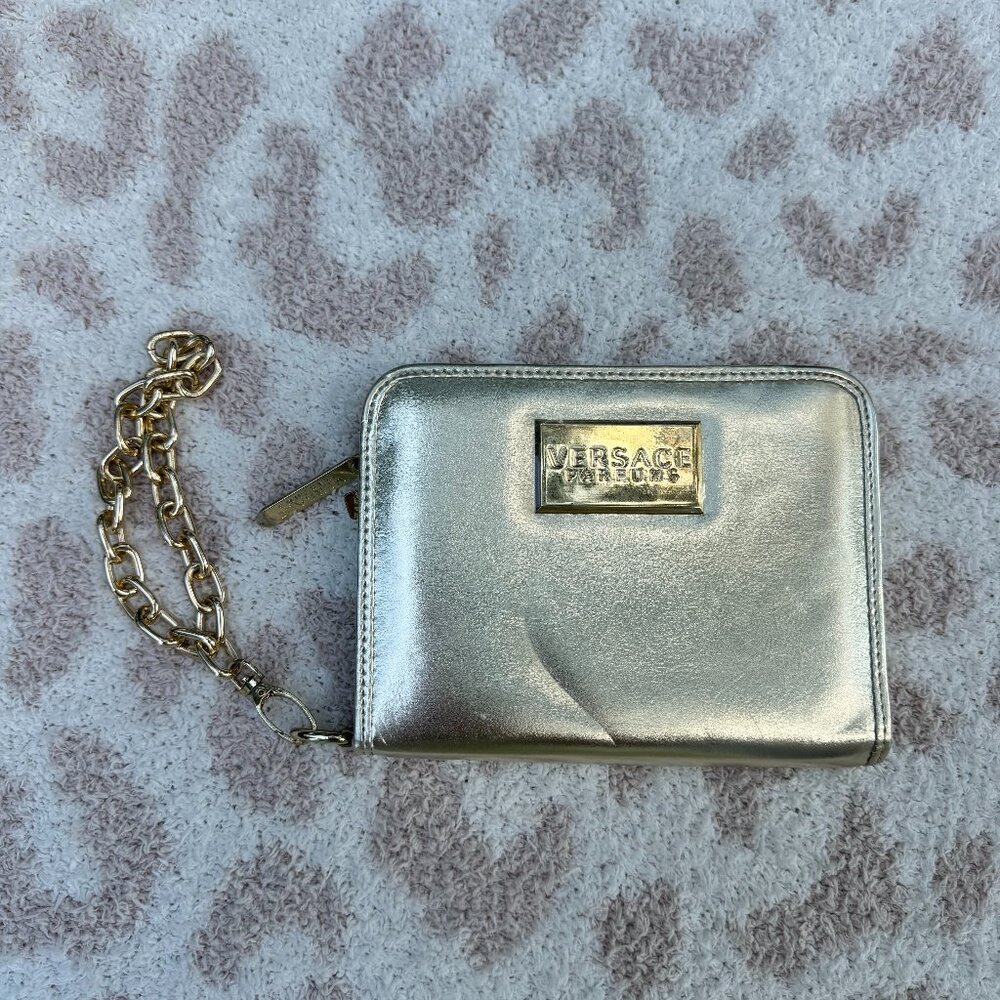 Versace Gold Clutch